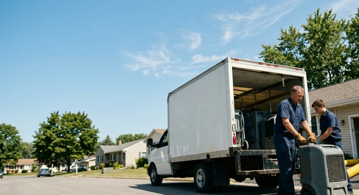 Water Damage Cleanup in Wapella, IL near me